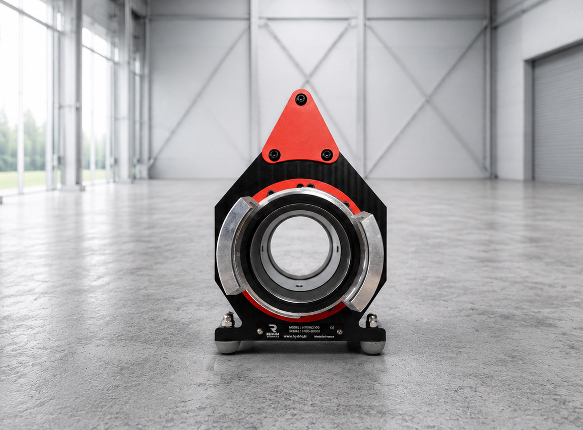 HYDRIQ No Moving Parts Electromagnetic Flow Meter HYDRIQ portable electromagnetic flow meter for accurate fire hydrant testing.